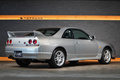 1995 Nissan SKYLINE GT-R BCNR33 R33 Skyline GT-R, KL0 Spark Silver Metalic, Momo Steering
