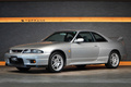 1995 Nissan SKYLINE GT-R BCNR33 R33 Skyline GT-R, KL0 Spark Silver Metalic, Momo Steering