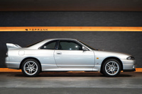 1995 Nissan SKYLINE GT-R BCNR33 R33 Skyline GT-R, KL0 Spark Silver Metalic, Momo Steering