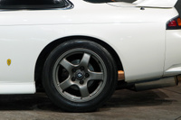 1996 Nissan SILVIA S14 Silvia K's Aero,Nissan R32 BNR32 Skyline GT-R Factory Wheels, HKS Muffler, Nismo Tower Bar