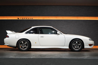 1996 Nissan SILVIA S14 Silvia K's Aero,Nissan R32 BNR32 Skyline GT-R Factory Wheels, HKS Muffler, Nismo Tower Bar