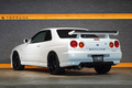 1998 Nissan SKYLINE COUPE ER34 Skyline 25GT-T, NISMO LMGT-3 18inch Wheels, R34 Skyline GT-R Style Rear Wing, Blitz Muffler