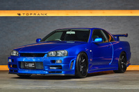 2000 Nissan SKYLINE COUPE ER34 R34 Skyline 25GT TURBO CP, BLITZ Intercooler. BLITZ Air Cleaner