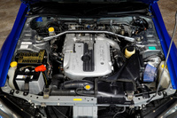 2000 Nissan SKYLINE COUPE ER34 R34 Skyline 25GT TURBO CP, BLITZ Intercooler. BLITZ Air Cleaner