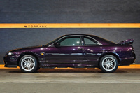 1995 Nissan SKYLINE GT-R BCNR33 R33 Skyline GT-R V-SPEC,  Factory Midnight Purple -LP2-,  Series 3 Headlights, HKS EVC