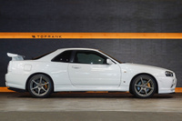 2002 Nissan SKYLINE GT-R BNR34 R34 Skyline GT-R V-Spec 2 Nür, Exterior Color White -QM1-, Nismo S-Tune Suspension