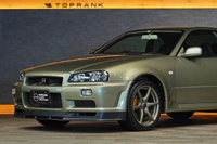 2002 Nissan SKYLINE GT-R BNR34 R34 Skyline GT-R V-Spec 2 Nür, ONE OWNER, Verified LOW Mileage, Factory Millennium Jade -JW0-
