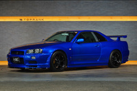 2002 Nissan SKYLINE GT-R BNR34 R34 Skyline GT-R V-SPEC II, NISMO Side Skirts/Rear Under Spoiler/LMGT4 18 inch Wheels