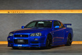 2002 Nissan SKYLINE GT-R BNR34 R34 Skyline GT-R V-SPEC II, NISMO Side Skirts/Rear Under Spoiler/LMGT4 18 inch Wheels