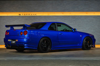 2002 Nissan SKYLINE GT-R BNR34 R34 Skyline GT-R V-SPEC II, NISMO Side Skirts/Rear Under Spoiler/LMGT4 18 inch Wheels