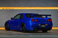 2002 Nissan SKYLINE GT-R BNR34 R34 Skyline GT-R V-SPEC II, NISMO Side Skirts/Rear Under Spoiler/LMGT4 18 inch Wheels