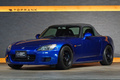 2001 Honda S2000 AP1 S2000, Spoon Monocoque Front Calipers, Spoon SHOWA Coilovers, Desmond 16 Inch Wheels