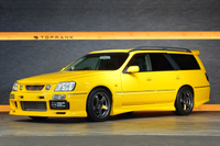 1998 Nissan STAGEA WGNC34 Stagea 25t RS Four, BLITZ Air Cleaner , BLITZ Muffler  TRUST Intercooler  TRUST Oil Cooler