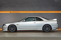 1995 Nissan SKYLINE COUPE ECR33 Skyline GTS25t Type M, Aftermarket Aero, BCNR33 R33 Skyline GT-R Factory 17 Inch Wheels