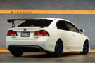 2010 Honda CIVIC TYPE R FD2 Civic Type-R, MUGEN One-Make Race ECM& Front Under Spoiler & Front Sports Grille, INGS GT WING