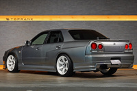 2001 Nissan SKYLINE ER34 Skyline 25GT-T, URAS body kit, HKS Height Adjustable Coilovers