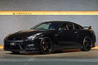 2012 Nissan GT-R R35 GT-R BLACK EDITION, Nismo Aero Parts, Add-on Rear Spoiler, RAYS TE37 Saga S-Plus 20 Inch Wheels