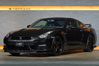 2012 Nissan GT-R R35 GT-R BLACK EDITION, Nismo Aero Parts, Add-on Rear Spoiler, RAYS TE37 Saga S-Plus 20 Inch Wheels