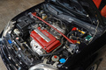 2000 Honda CIVIC TYPE R EK9 Civic Type-R, Factory Black Exterior Color-NH592P-, Enkei 15 Inch Wheels, Aftermarket Coilovers