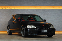 2000 Honda CIVIC TYPE R EK9 Civic Type-R, Factory Black Exterior Color-NH592P-, Enkei 15 Inch Wheels, Aftermarket Coilovers