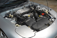 1999 Mazda RX-7 FD3S RX₋7 TYPE RS,  REAmemiya Dolphin Tail Muffler, Worksbell Quick Relase, MOMO Steering Wheel