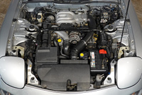 1999 Mazda RX-7 FD3S RX₋7 TYPE RS,  REAmemiya Dolphin Tail Muffler, Worksbell Quick Relase, MOMO Steering Wheel