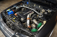 1990 Nissan SKYLINE GT-R BNR32 R32 Skyline GT-R, NISMO Seat Covers, N1 Style Headlights, NISMO Old Logo Tower Bar