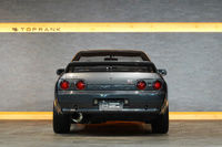 1990 Nissan SKYLINE GT-R BNR32 R32 Skyline GT-R, NISMO Seat Covers, N1 Style Headlights, NISMO Old Logo Tower Bar
