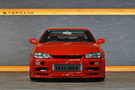 1998 Nissan SKYLINE COUPE ER34 R34 Skyline 25GT-T, Factory Active Red-AR2-, R34 Skylne GT-R Style Aero, HKS Turbo