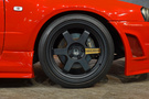 1998 Nissan SKYLINE COUPE ER34 R34 Skyline 25GT-T, Factory Active Red-AR2-, R34 Skylne GT-R Style Aero, HKS Turbo