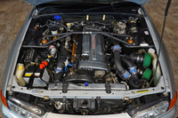 1991 Nissan SKYLINE GT-R BNR32 R32 Skyline GT-R, HKS GTIII-2530 Turbos, Ohlins DFV Height Adjustable Coilovers, TOPCAMS