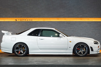 1999 Nissan SKYLINE GT-R R34 BNR34 Skyline GT-R V-SPEC, Nismo R-Tune Dry Carbon Hood, S-Tune Front Bumper, TE37SL 18In Wheels