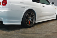 1999 Nissan SKYLINE GT-R R34 BNR34 Skyline GT-R V-SPEC, Nismo R-Tune Dry Carbon Hood, S-Tune Front Bumper, TE37SL 18In Wheels