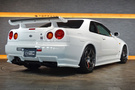 1999 Nissan SKYLINE GT-R R34 BNR34 Skyline GT-R V-SPEC, Nismo R-Tune Dry Carbon Hood, S-Tune Front Bumper, TE37SL 18In Wheels