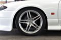 1999 Nissan SILVIA S15 Type R AVS 18in wheels Trust blow off valve After market inter cooler Aero Defi gauges