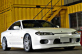1999 Nissan SILVIA S15 Type R AVS 18in wheels Trust blow off valve After market inter cooler Aero Defi gauges