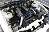 1999 Nissan SILVIA S15 Type R AVS 18in wheels Trust blow off valve After market inter cooler Aero Defi gauges