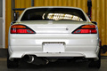 1999 Nissan SILVIA S15 Type R AVS 18in wheels Trust blow off valve After market inter cooler Aero Defi gauges