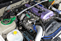 1992 Nissan SILVIA S13 Turbo, Work Emotion wheels,  HPI Intercooler, Aftermarket manifold, Aluminium radiator,  Tein 