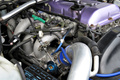 1992 Nissan SILVIA S13 Turbo, Work Emotion wheels,  HPI Intercooler, Aftermarket manifold, Aluminium radiator,  Tein 