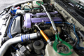 1992 Nissan SILVIA S13 Turbo, Work Emotion wheels,  HPI Intercooler, Aftermarket manifold, Aluminium radiator,  Tein 