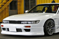1992 Nissan SILVIA S13 Turbo, Work Emotion wheels,  HPI Intercooler, Aftermarket manifold, Aluminium radiator,  Tein 