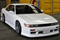 1992 Nissan SILVIA S13 Turbo, Work Emotion wheels,  HPI Intercooler, Aftermarket manifold, Aluminium radiator,  Tein 