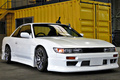 1992 Nissan SILVIA S13 Turbo, Work Emotion wheels,  HPI Intercooler, Aftermarket manifold, Aluminium radiator,  Tein 