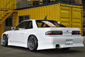 1992 Nissan SILVIA S13 Turbo, Work Emotion wheels,  HPI Intercooler, Aftermarket manifold, Aluminium radiator,  Tein 