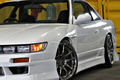 1992 Nissan SILVIA S13 Turbo, Work Emotion wheels,  HPI Intercooler, Aftermarket manifold, Aluminium radiator,  Tein 