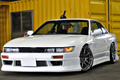 1992 Nissan SILVIA S13 Turbo, Work Emotion wheels,  HPI Intercooler, Aftermarket manifold, Aluminium radiator,  Tein 