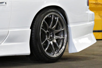 1992 Nissan SILVIA S13 Turbo, Work Emotion wheels,  HPI Intercooler, Aftermarket manifold, Aluminium radiator,  Tein 