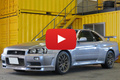 1999 Nissan SKYLINE GT-R R34 GTR 99 Model, HKS Turbine, HKS Muffler, HKS Dual SBC