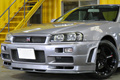 1999 Nissan SKYLINE GT-R R34 GT-R V-Spec NISMO LM GT4 18 in Wheels, NISMO Aero